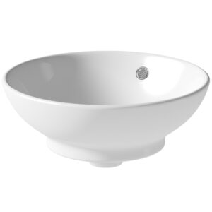Cloakroom Collection Round Basin 405mm - W: 405mm H: 175mm D: 405mm