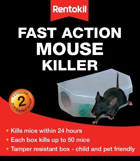 Fast Action Mouse Killer - Twin Pack