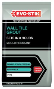 Tile A Wall Fast Set Grout for Ceramic Tiles - White - 1.5kg