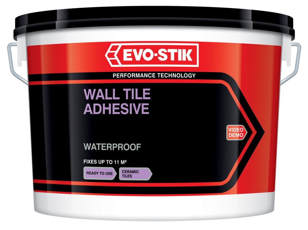 Waterproof Wall Tile Adhesive for Ceramic Tiles - 10L