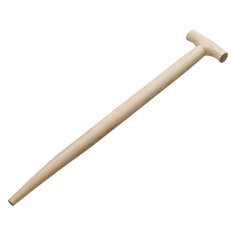 Replacement Ash Crutch Handle - 304S Pattern Straight Taper - 700mm (28") 11/2"