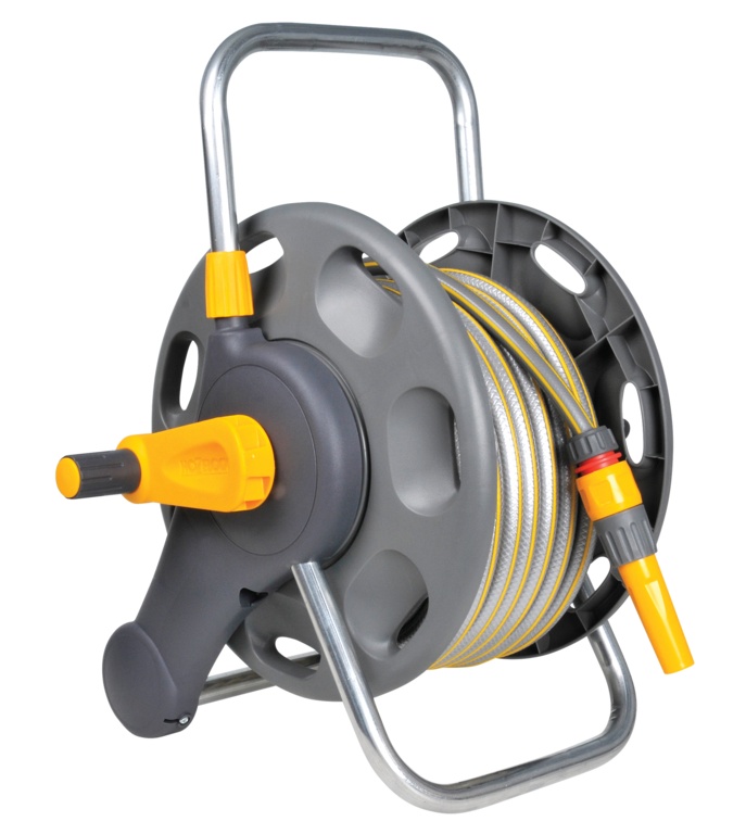 2 in 1 Assembled Reel - With 25m Hose