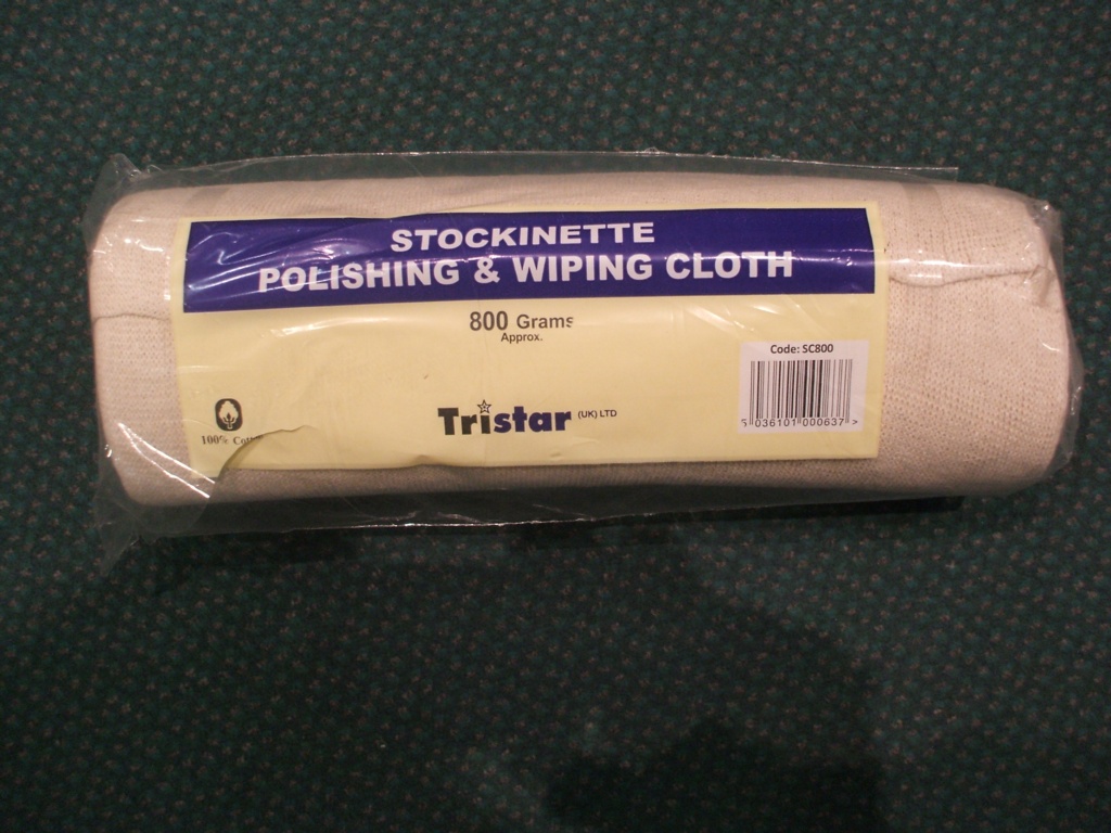 Stockinette Polishing & Wiping Cloth - 100g