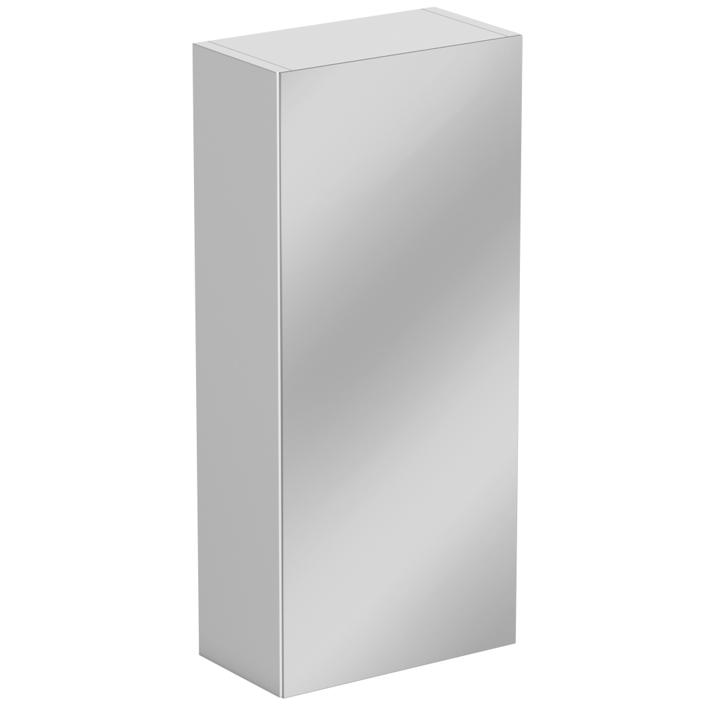 Sherwood White Single Door Mirror Wall Unit 300mm - W: 300mm H: 660mm D: 185mm