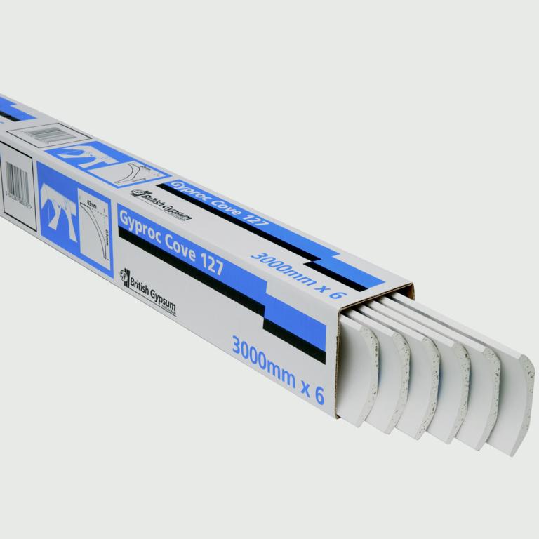 Gyproc Coving 3m x 127mm - Pack 6