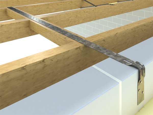 Heavy Engineered Strap Bent - 1000mm