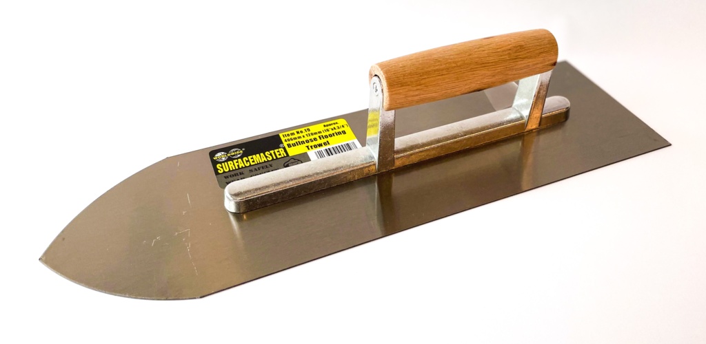 Bullnose Flooring Trowel - 406 x 117mm(16"x4.5/8")