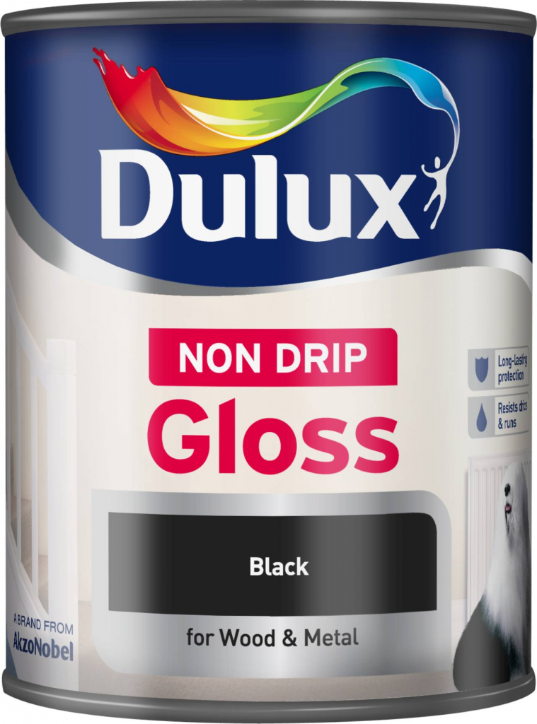 Non Drip Gloss 750ml - Black