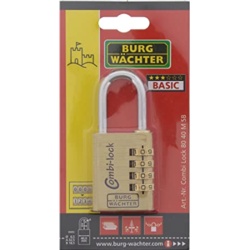 Light Security 4-Dial Combination Padlock - 40mm