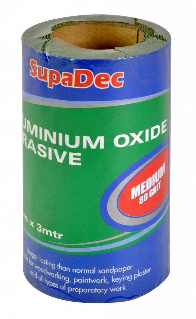 Aluminium Oxide Roll - Medium Grade, 80 Grit, 3m