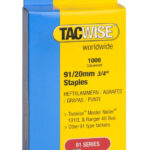 Tacker Staples Pack 1000 - 20mm