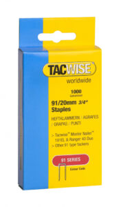 Tacker Staples Pack 1000 - 20mm