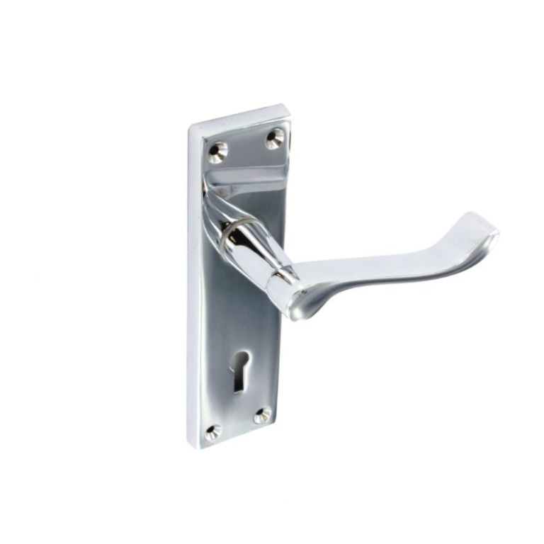 Chrome Scroll Lock Handles (Pair) - 150mm