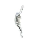 Chrome Cleat Hook - 75mm