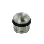 Brushed Nickel Concealed Fix Door Stop - 30mm