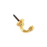 Brass Tieback Hooks Ball End (2) – Small