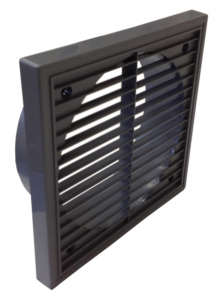 Fixed Grill + Spigt 6" - Grey