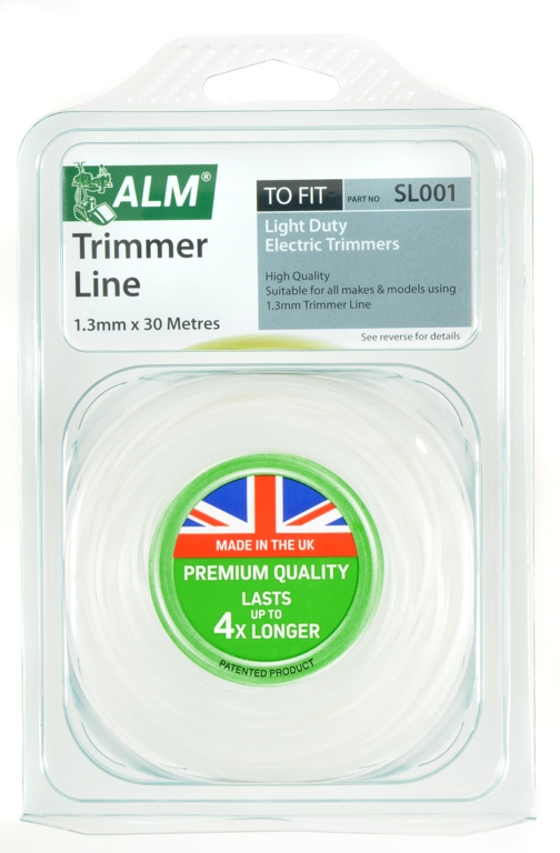Trimmer Line - White - 1.3mm x 30m