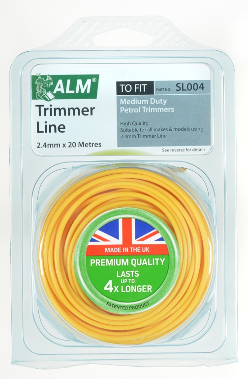 Trimmer Line - Yellow - 2.4mm x 20m