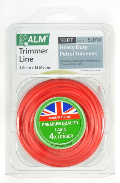Trimmer Line - Red - 3.0mm x 15m