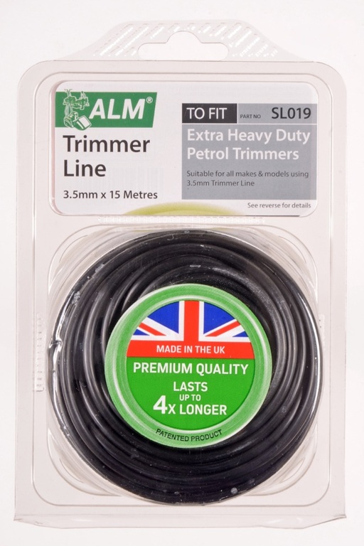 Trimmer Line -  Black - 3.5mm x 15m