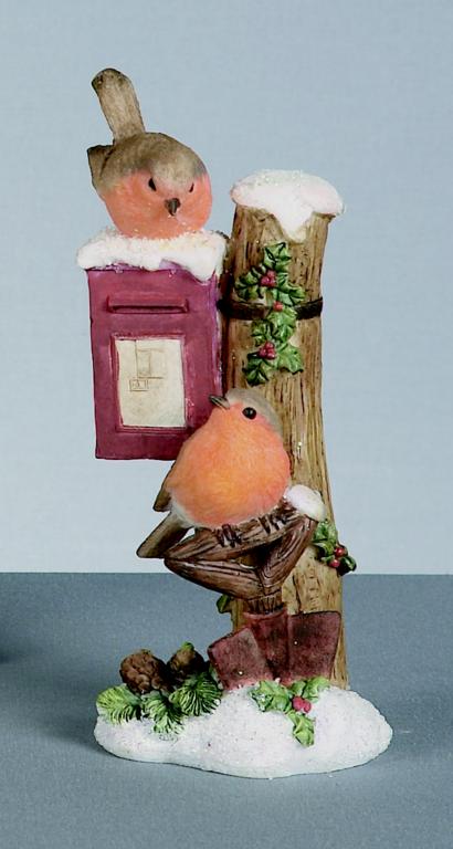 Ribbons On A Post Box - 18cm