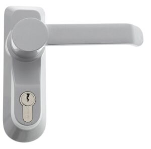 Outside Access Device - With Lever Operation Silver Finish