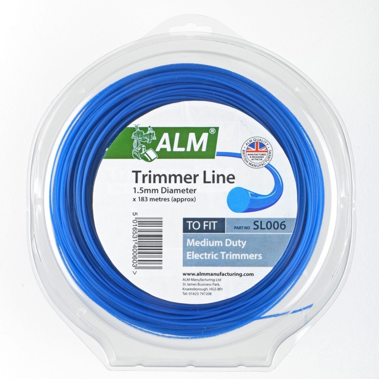 Trimmer Line - Blue - 1.5mm x 183m approx