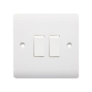 2 Gang 2 Way Light Switch