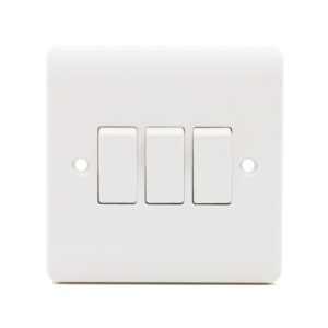 3 Gang 2 Way Light Switch