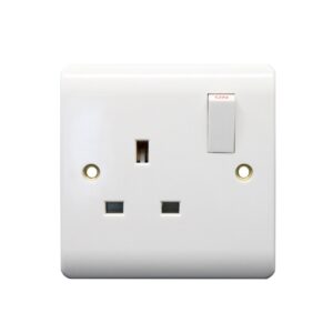 1 Gang Switched Socket Double Pole - 13A