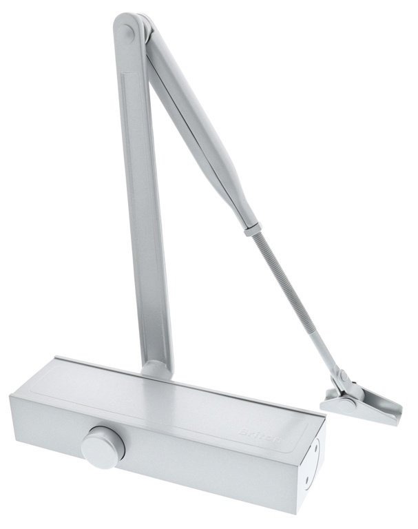 Adjustable Door Closer Size 2-4 - Silver