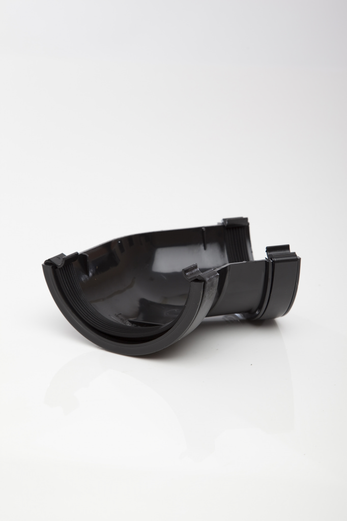 135 Degrees Angle - 112mm Black