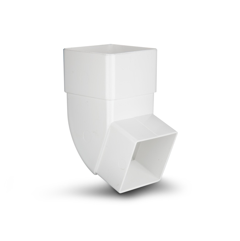 112 1/2 Degrees Offset Bend - White