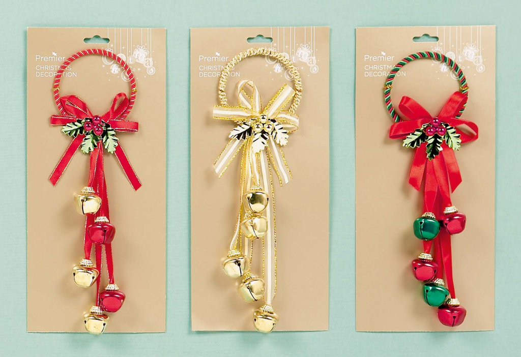 5 Bell Door Hanger - 30cm