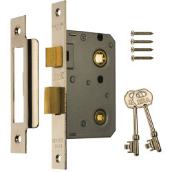 Bathroom Locks 64mm - Finish: Brass Effect