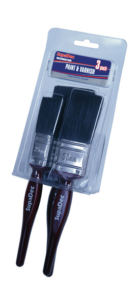 Decorator Brush Set - 3 Piece