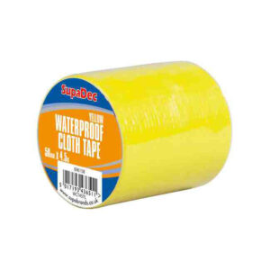 Waterproof Cloth Tape - 48mm x 4.5m Yellow