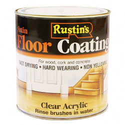 Quick Dry Acrylic Floor Coating Satin - 1L