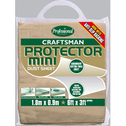 Craftsman Protector Dust Sheet - Size 1.8 x 0.9m (6' x 3')