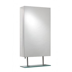Davis Mirrored Cabinet 400mm - W: 400mm H: 810mm D: 150mm