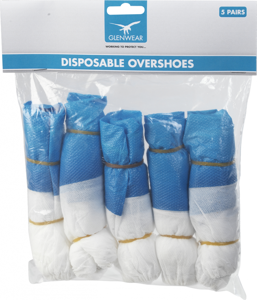 Disposable Overshoes - 5 pairs