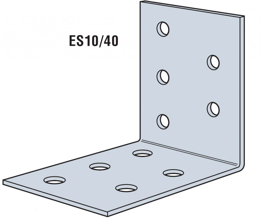 Nail Plate Angle Bracket - 60 x 60 x 40