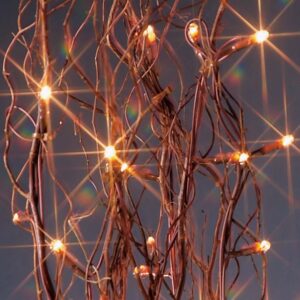 Dark Brown Twig Lights - 1.2m