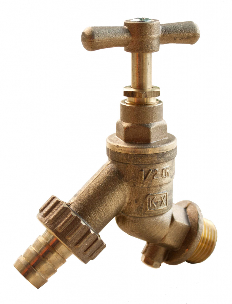 Hose Union Bib Tap - 1/2" x 3/4" B.S.P. Long