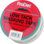 Low Tack Masking Tape - 2"/50mm x 50m