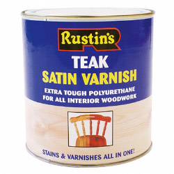 Polyurethane Satin Varnish 1L - Teak