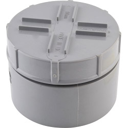 Access Cap - 4"/110mm Black