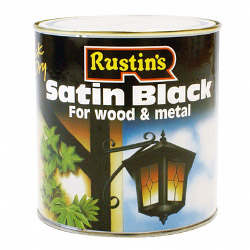 Quick Dry Satin Black - 1L