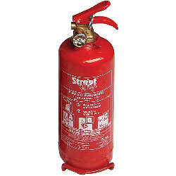 Dry Powder ABO Fire Extinguisher with Gauge - 2kg